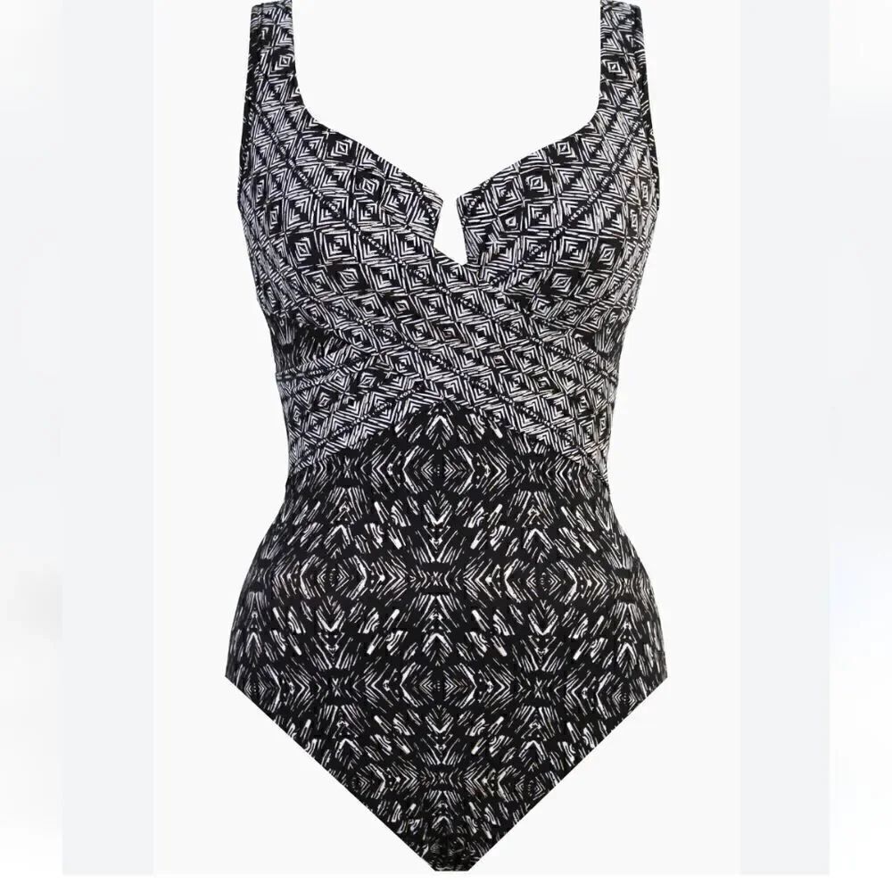NWT Miraclesuit | Incan Criss Cross Escape Swim Size 14